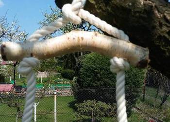 Ekologiczna huśtawka dla małych papug