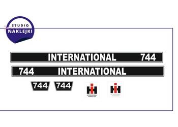 Naklejki ciągnik traktor Case International 744 Nalepki Komplet Naklejki ciągnik traktor Case International 744 Nalepki Komplet