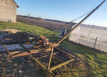 Ładowacz obornika elektryczny dźwig