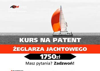 Kurs na patent żeglarza jachtowego, żaglówki, patent wodny