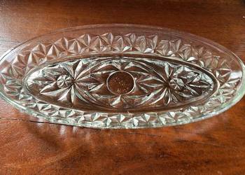 Śledziówka. Szkło. Patera