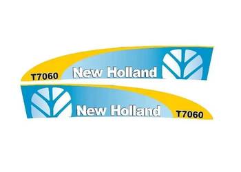 Naklejki oklejenie naklejka - NEW HOLLAND T7060 Zamiennik