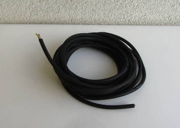 Przewód elektryczny trójżyłowy 3x0,75mm2 w osłonie gumowej