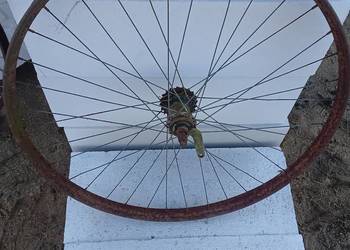 Koło zabytkowy rower 8