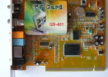 Karta Telewizyjna TV Card QS-401 PCI + Pilot