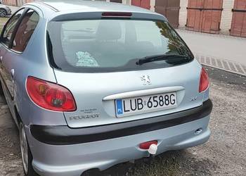 Peugeot 206 1.4 benzyna 88 KM, 2004 r.