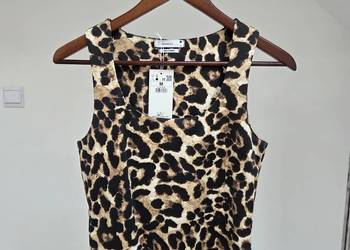 Bluzka na ramiączkach tank top panterka z metkami