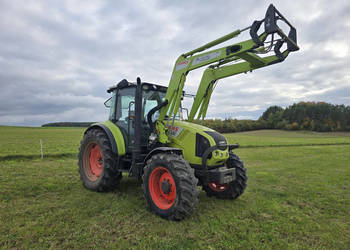 Ciągnik CLAAS Arion 410 z ładowaczem TUR FL100 - 7456 mth - 113 KM klimaty…