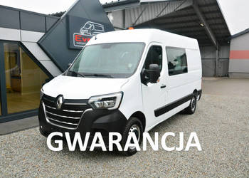 Renault Master średniak 7 osobowy brygadówka lift doka pełna opcja