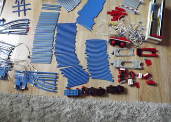 Lego Kolejka elektryczna i podklad lata 70 XX wieku Unikat