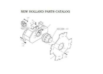 New Holland L250, L255, L325, L35, L425, L445 katalog częsci