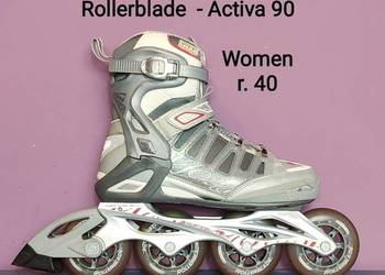 Rolki Rollerblade Activa 90 W - dla kobiet - rozmiar 40 [R15]