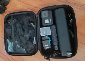 GoPro Hero 8 Black + dużo dodatków.