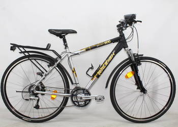 Aluminiowy rower crossowy RALEIGH Koła 28 cali 24 biegi DEORE XT