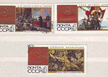 Zn. ZSRR Mi 3411, 6, 8 kas 1967