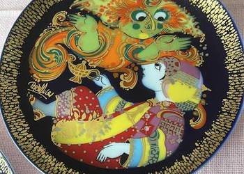 Z serii Lampa Alladyna. Talerzyk Rosenthal. Studio Line. Bjorn Wiinblad.