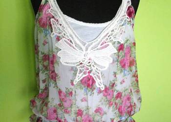 Bluzka - na ramiączka - 42 XL - biust 90-100 cm