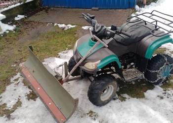 Sprzedam quada z pługiem.