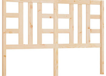 Wezgłowie łóżka 146x4x100 cm lite drewno sosnowe WM-817840