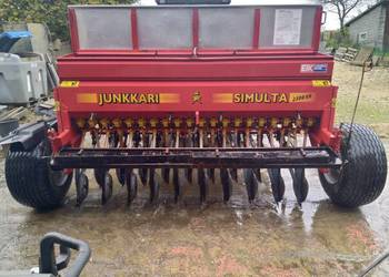Siewnik Talerzowy Junkkari Simulta 2500 KH Zboże+Nawóz / Stan BDB / No-Till