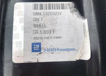 4x felga stalowa Opel insygnia B astra K zafira C 17” 2170106 13259237 OE