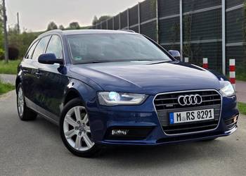 AUDI A4 B8 2.0TDI CR 150KM 2015r QUATTRO LIFT LED Bi-Xenon NAVI ALCANTARA