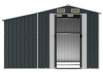 vidaXL Szopa ogrodowa, antracyt, 277x192,5x179 cm(SKU:3188292)