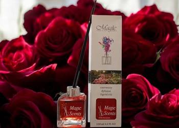 OGRÓD RÓŻ Zapach do pomieszczeń,odświeżacz z patyczkami 120ml do domu