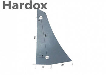 Pierś HARDOX 94596/P części do pługa OVERUM