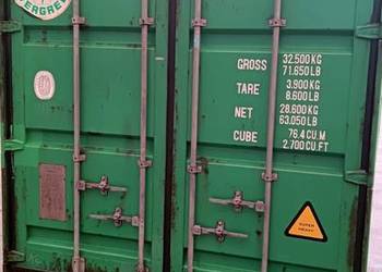 Kontener morski, używany 40 HC, 12 metrowy Kontener morski, używany 40 HC, 12 metrowy