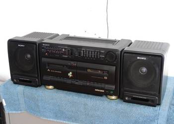 Radio odtwarzacz AUX Sony CFS-710L Vintage. DOSTAWA.