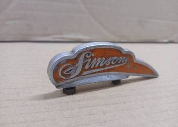 Simson Sr 1 Sr 2 znaczek emblemat przedniego błotnika oryginał