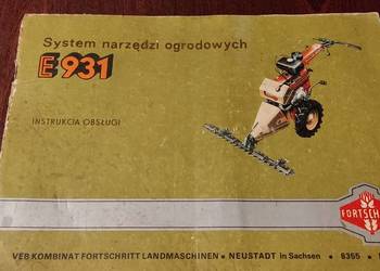 instrukcja obsługi forschritt e 931 oryginał