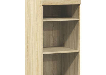 Szafka dąb sonoma 40x425x93 cm materiał drewnopochodny WM-846315
