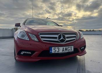 Mercedes-Benz Klasa E Cabrio W207 z pakietem AMG, POLSKI SALON
