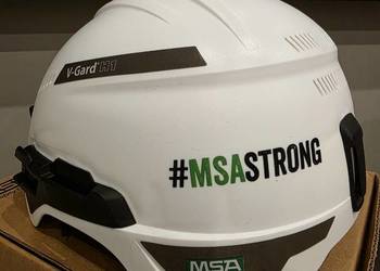Kask Hełm ochronny MSA V-GARD H1 do prac na wysokościach NOWY