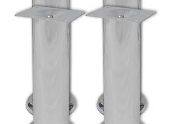 4 Okrągłe nóżki do kanapy chrom 180 mm(SKU:242159)