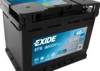 Akumulator 60Ah 640A Exide Start Stop EFB