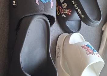 Klapki damskie,  męskie , dziecięce.  Disney,Stitch,Myszka Minnie 3 kom.