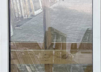 OKNA KacprzaK Witryna 69X150 FIX Używany PCV Plastikowy