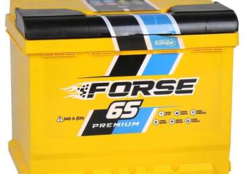 Akumulator FORSE 65Ah 640A EN PRAWY PLUS