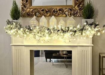 Portal kominkowy atrapa kominka drewno Konsola Royal