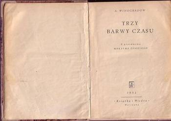 (6315) TRZY BARWY CZASU – A. WINOGRADOW