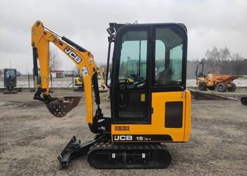Minikoparka JCB 15 c-1  2019r  240mtg maszyna popokazowa