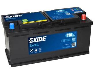 Akumulator 110Ah 850A Exide Excell  EN PRAWY PLUS