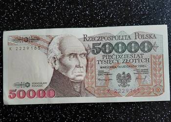 Banknot 50000 zł Staszic
