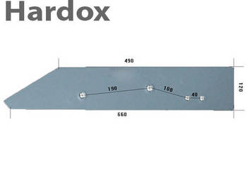 Płoza długa HARDOX 93635/P części do pługa FRAUGDE