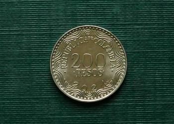 Kolumbia 200 peso, 2021r