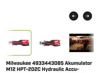 Sprzedam zaciskarkę Milwaukee aku