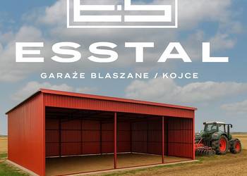 OTWARTA HALA MA MASZYNY |Magazyn Rolniczy | Garaż Blaszany | - ESSTAL-